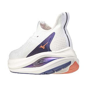 Mizuno Neo Vista 2 W white / striking coral / iris bloom dámské běžecké silniční boty pata