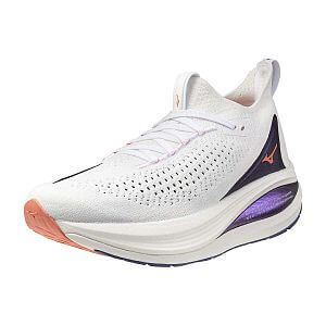 Mizuno Neo Vista 2 W white / striking coral / iris bloom dámské běžecké silniční boty špička