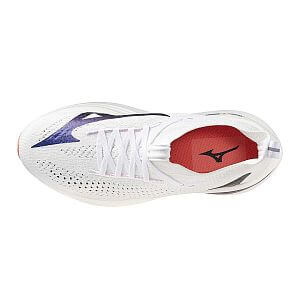 Mizuno Neo Vista 2 W white / striking coral / iris bloom dámské běžecké silniční boty svršek