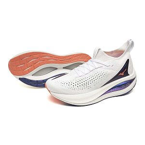 Mizuno Neo Vista 2 W white / striking coral / iris bloom dámské běžecké silniční boty