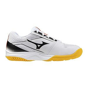 Mizuno Stealth Star 3 Jr.(C) white / fiery coral 2 / citrus juniorské sálovky na volejbal