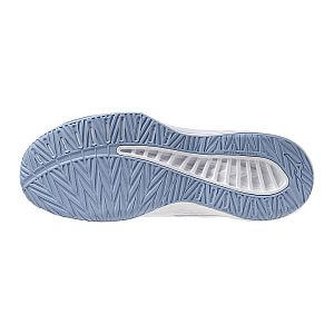 Mizuno Thunder Blade Z U White / BellwetherBlue / BelAirBlu unisex halové boty na volejbal a jiné sporty