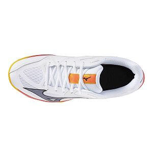 Mizuno Thunder Blade Z U white / fiery coral 2 / citrus unisex halové boty svršek
