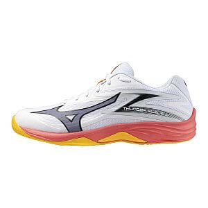Mizuno Thunder Blade Z U white / fiery coral 2 / citrus unisex sálové boty
