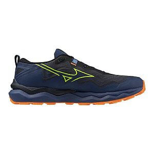 Mizuno Wave Daichi 9 M estate blue / lightning yellow / light orange pánské běžecké trailové boty