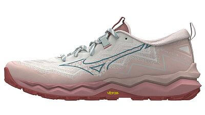 Mizuno Wave Daichi 9 W peach whip / larkspur / faded rode dámské běžecké trailové boty