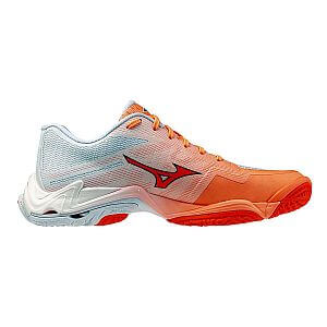 Mizuno Wave Lightning Elite U flamingo coral/lava orange/white