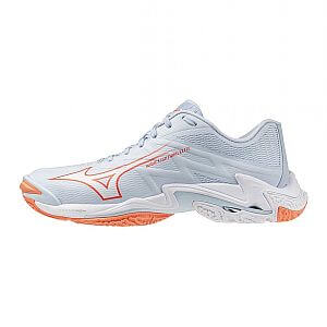 Mizuno Wave Lightning Elite W blue finch/white/lava orange