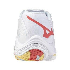 Mizuno Wave Lightning Z8 W white / calypso coral / pale banan dámské sálovky