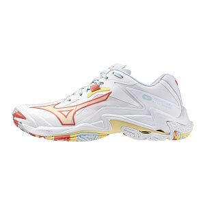 Mizuno Wave Lightning Z8 W white / calypso coral / pale banan dámské volejbalové boty