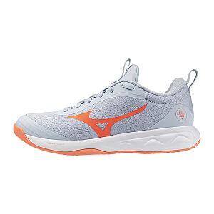 Mizuno Wave Luminous Pro W blue finch/lava orange/flamingo