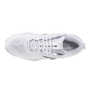 Mizuno Wave Momentum Elite MID U white/metallic gray/black unisex volejbalové kotníkové boty halové sálové indoor