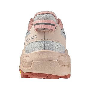 Mizuno Wave Mujin 11 W snow white / larkspur / faded rode dámské běžecké trailové boty
