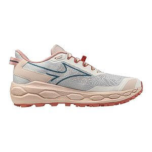 Mizuno Wave Mujin 11 W snow white / larkspur / faded rode dámské běžecké trailové boty