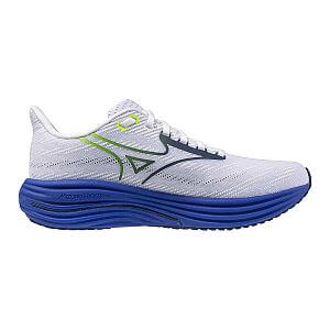 Mizuno Wave Rider 29 M white / estate blue / lightning yellow
