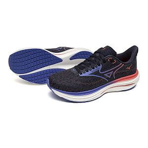 Mizuno Wave Rider 29 W odyssey gray / iris bloom / calypso coral dámské běžecké silniční boty