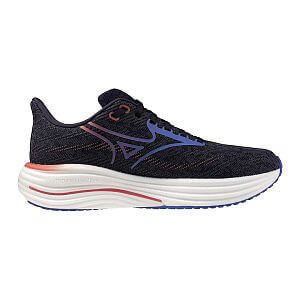 Mizuno Wave Rider 29 W odyssey gray / iris bloom / calypso coral dámské boty na silniční běh