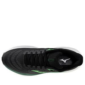 Mizuno Wave Sky 9 M black / goblin green / alpine green pánské běžecké silniční boty podrážka