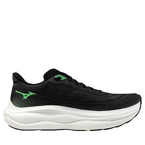 Mizuno Wave Sky 9 M black / goblin green / alpine green pánské běžecké silniční boty podrážka