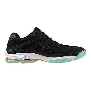 Mizuno Wave Voltage 2 U black / tangelo / ice green unisex volejbalové boty do haly