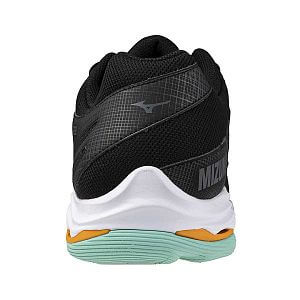 Mizuno Wave Voltage 2 U black / tangelo / ice green unisex volejbalové sálovky