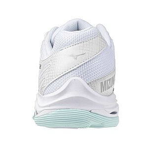 Mizuno Wave Voltage 2 W white / blue tint dámské volejbalové boty do haly