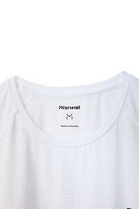 NNormal Men’s Race T-Shirt NN white pánské běžecké tričko vyrobeno v Evropě