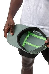 NNormal Race Cap green unisex běžecká kšiltovka
