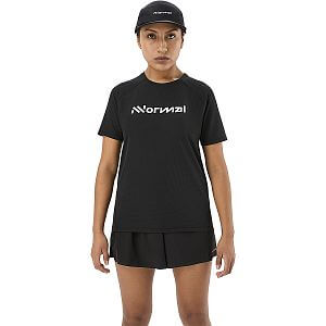 NNormal Race T-Shirt W black dámské běžecké tričko
