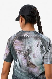 NNormal Race T-Shirt W nature AI print dámské běžecké tričko lehké