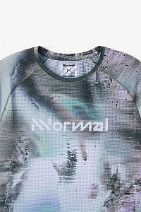 NNormal Race T-Shirt W nature AI print dámské běžecké tričko prodyšné