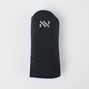 NNormal Trail Rain Jacket W black dámská běžecká bunda malá po sbalení