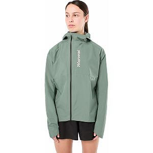 NNormal Trail Rain Jacket W green dámská běžecká voděodolná bunda