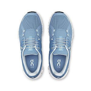 On Cloud 6 W chambray/white dámské volnočasové boty svršek