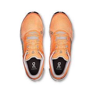 On Cloudflow 5 M tangerine/silver pánské běžecké silniční boty svršek