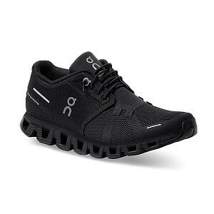 On Running Cloud 5 W all black dámské běžecké boty