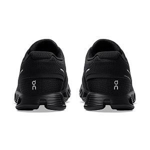 On Running Cloud 5 W all black zadní pohled