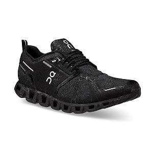 On Running Cloud 5 Waterproof M all black pánské volnočasové boty s membránou