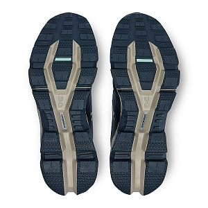 On Running Cloudwander Waterproof W navy / desert detail podrážka
