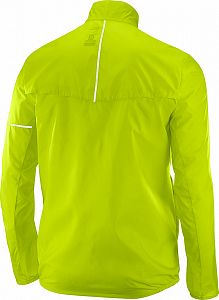 Pánská bunda SALOMON Agile Wind JKT M acid lime 2