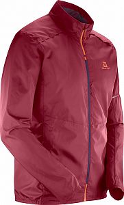 Pánská bunda SALOMON Agile Wind JKT M biking red 1