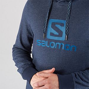 Pánská mikina SALOMON Logo Hoodie M night sky 3