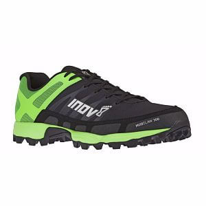 Pánské krosové běžecké boty INOV-8 mudclaw 300 p blackgreen černá se zelenou (2)