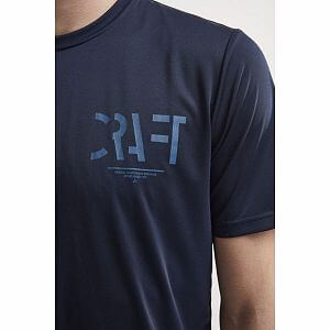 Pánské tričko s krátkým rukávem CRAFT Eaze Graphic M dark blue_2