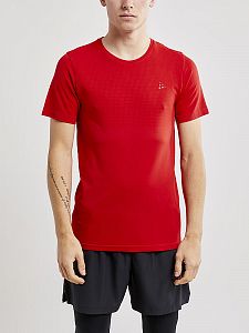 Pánské tričko s krátkým rukávem CRAFT Fuseknit Light krátký rukáv bright red_1