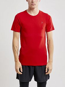 Pánské tričko s krátkým rukávem CRAFT Fuseknit Light krátký rukáv bright red_1