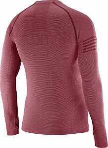 Pánské triko dlouhý rukáv SALOMON Pulse Seamless LS TEE M biking red 1