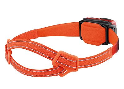 Petzl Swift RL 2023 svítilna oranžová dělený pásek