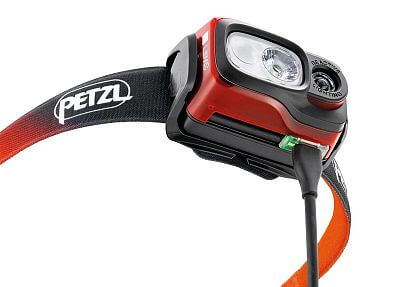 Petzl Swift RL 2023 svítilna oranžová dobíjecí čelovka