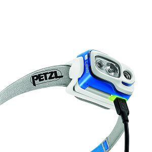 Petzl Swift RL svítilna modrá dobijitelná čelovka